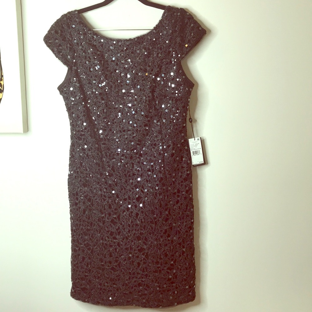 Adrianna Papell Sequin Dress